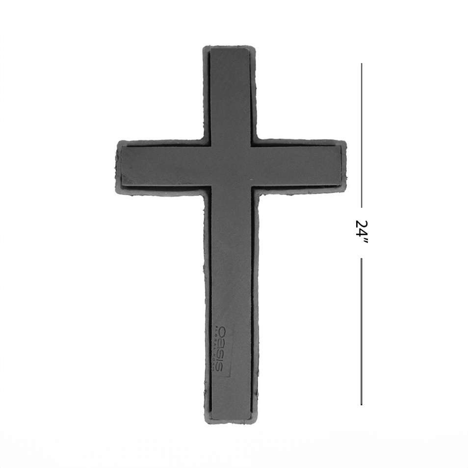 WW-368-PURE-Funeral-Cross-Wreath-Spray