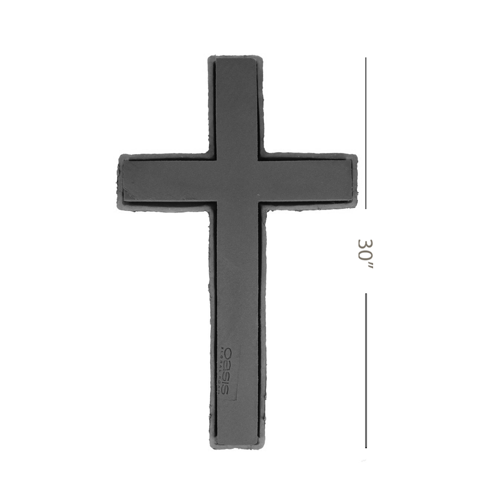 WW-368-PURE-Funeral-Cross-Wreath-Spray