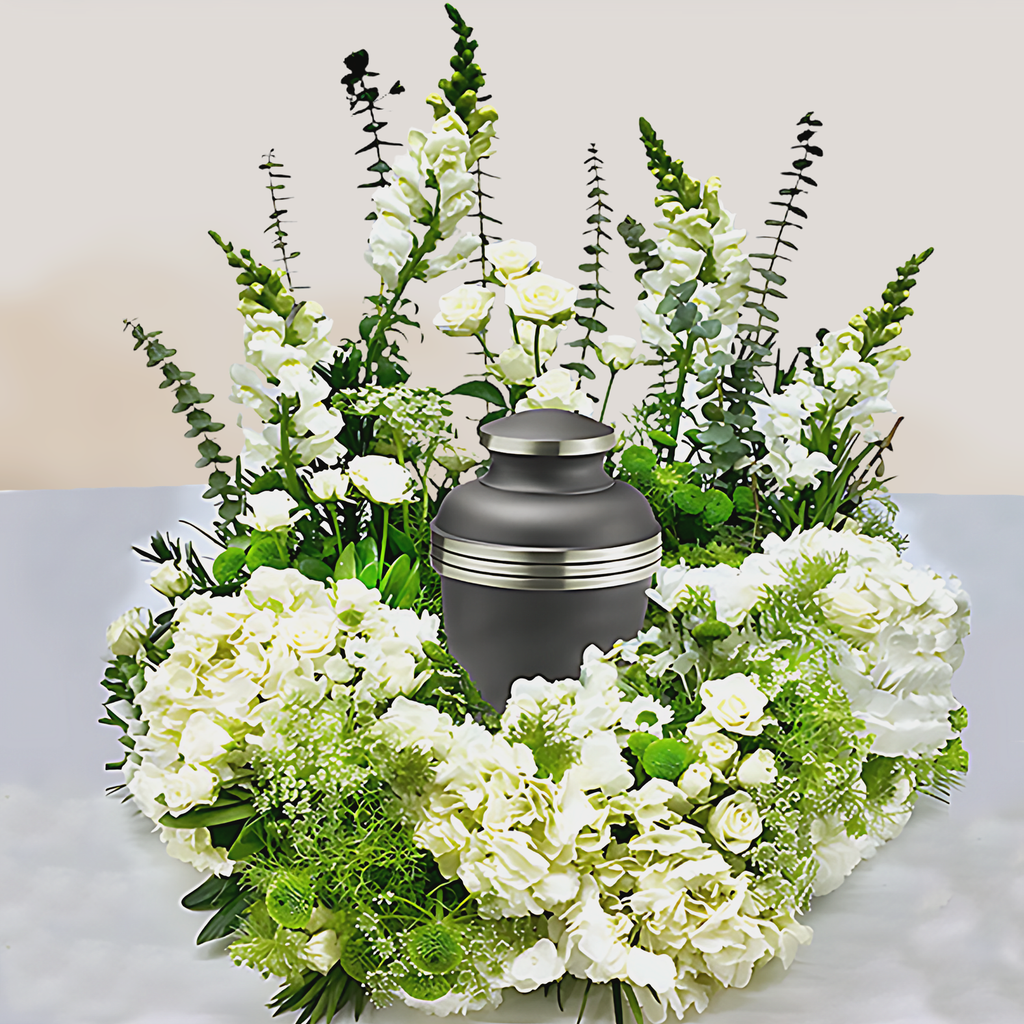 WW-352-STEROPE-Funeral - Urn-Wreath