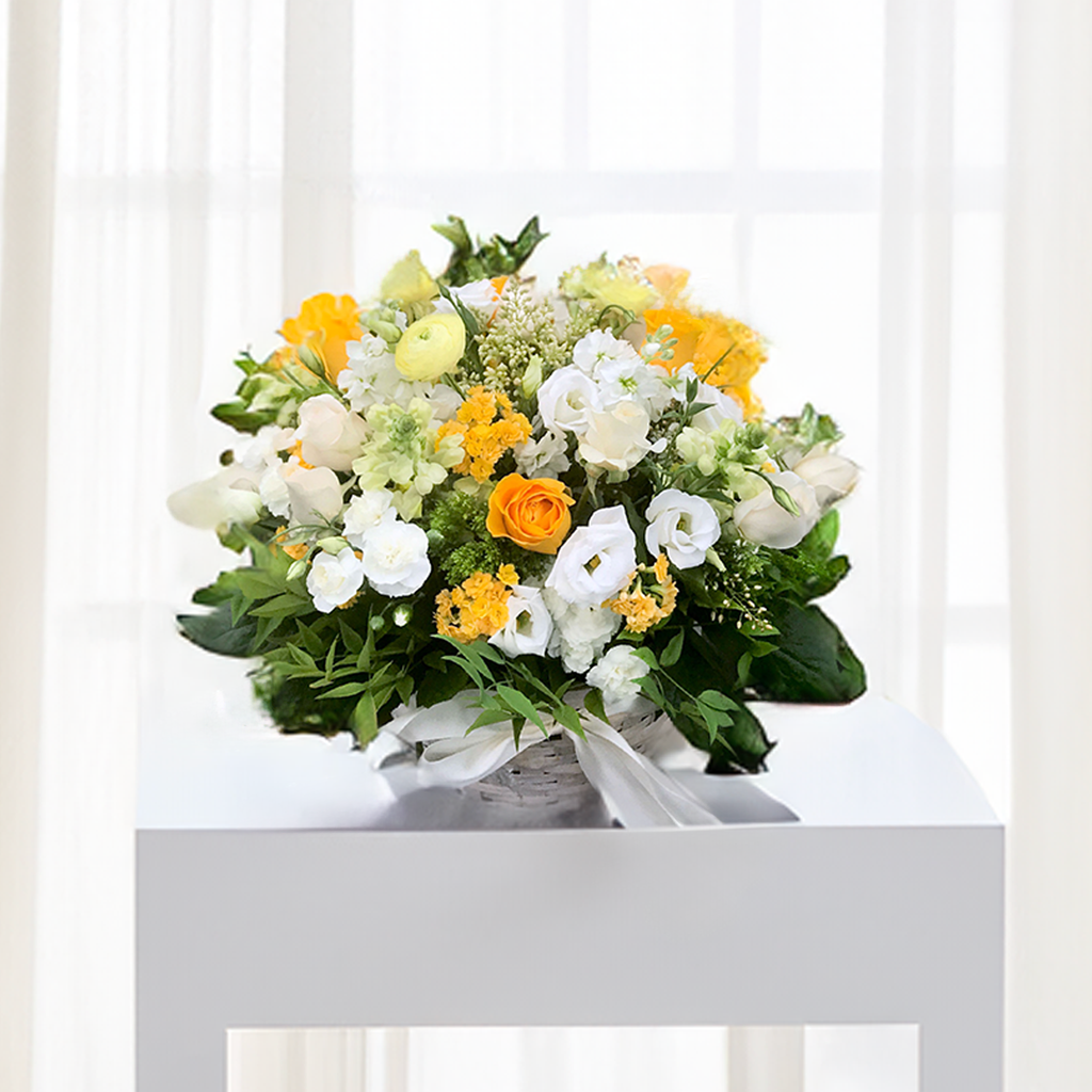 WY-784-CARMINE II-Funeral-Basket-Arrangement